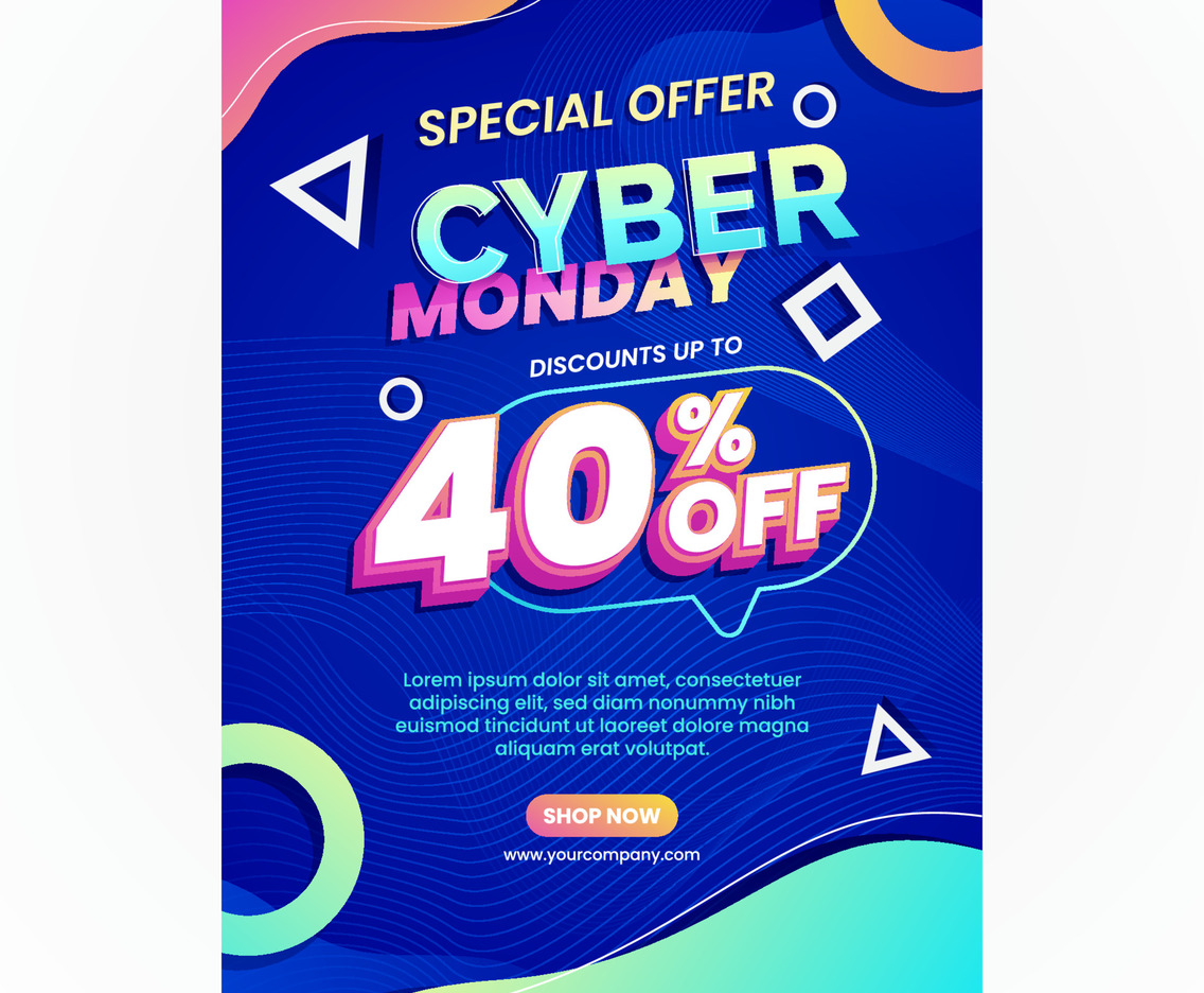 Cyber Monday Poster