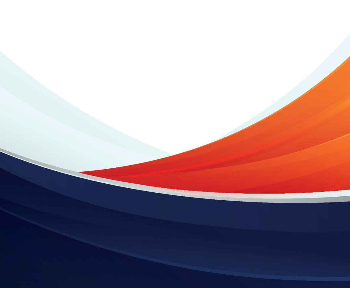 Blue Orange Abstract Background