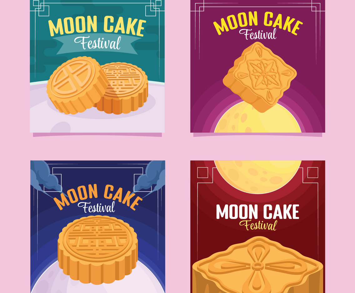 Moon Cake Festival Social Media Post