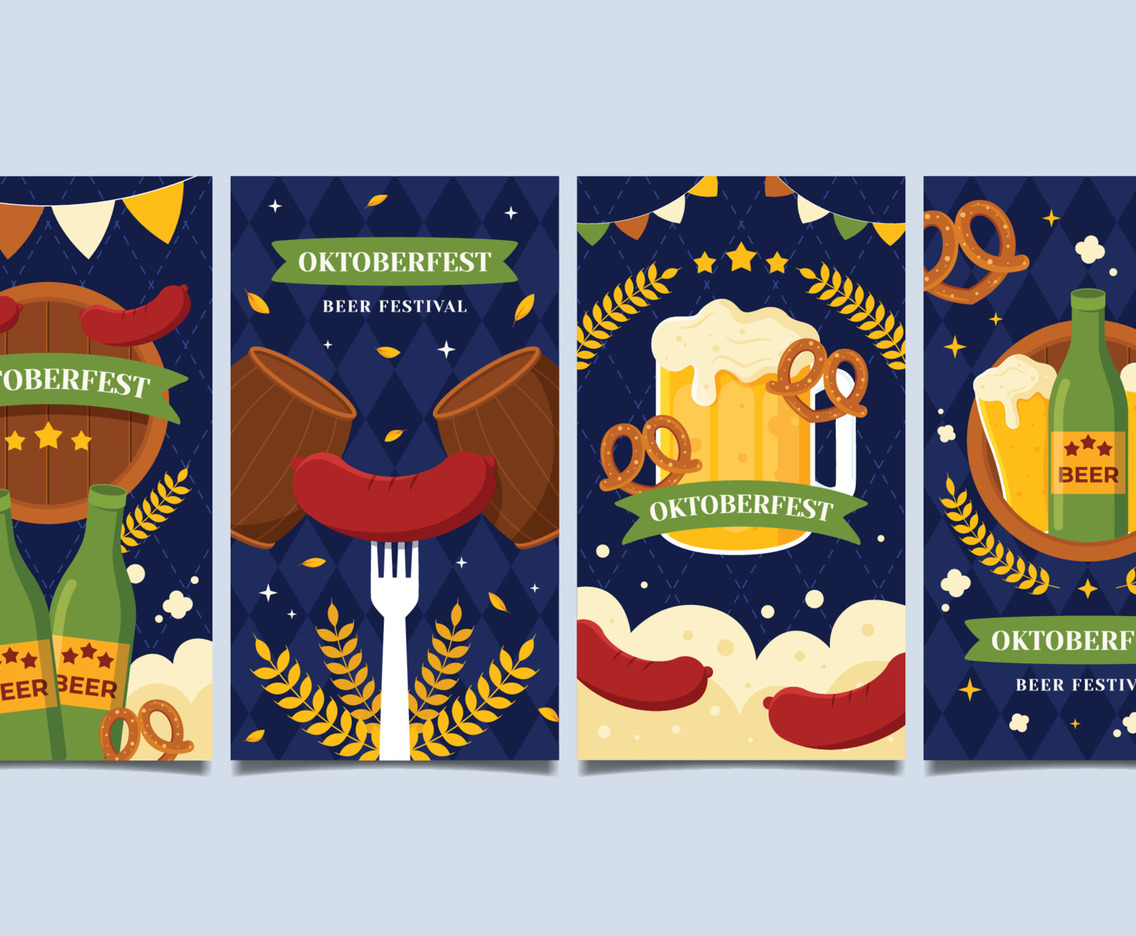 Oktoberfest Social Media Stories Set