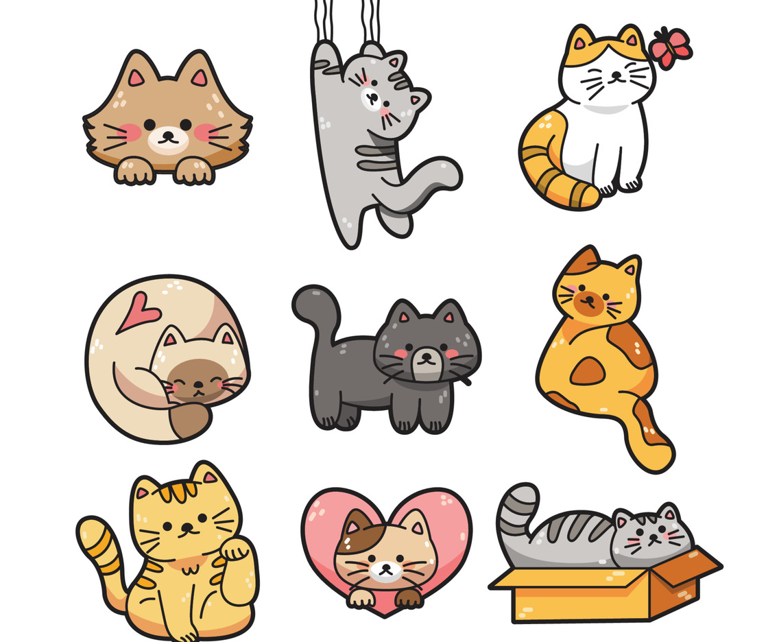 Cute Hand Drawn Cat