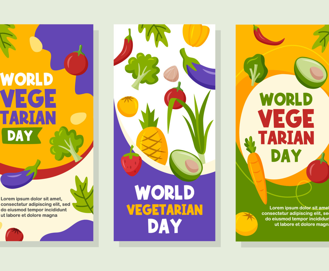 World Vegetarian Banners