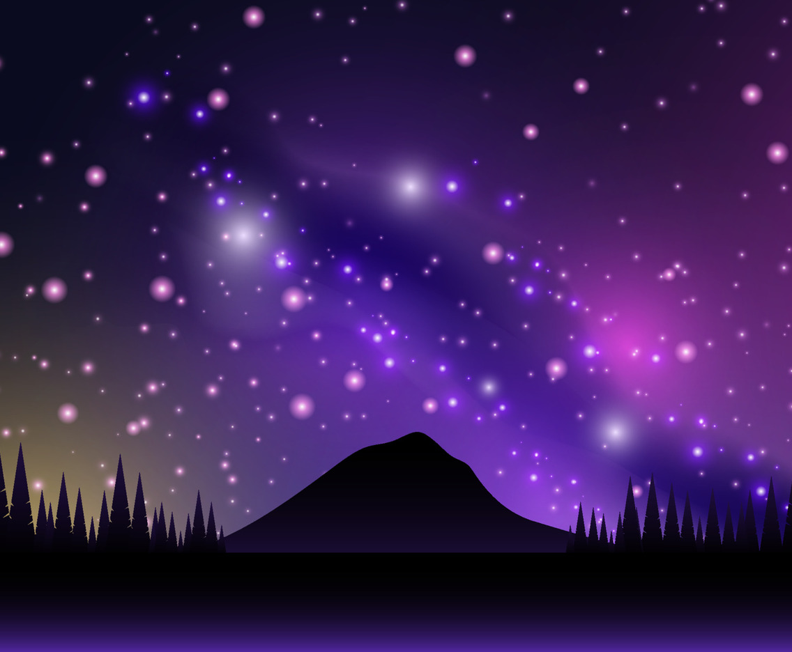 Colorful Milkyway Background