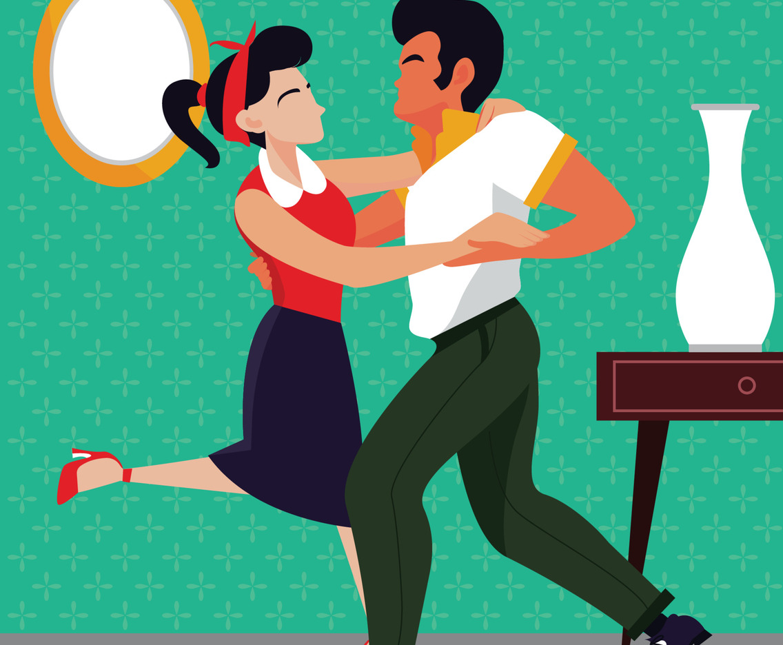 Dancing Couple Characters