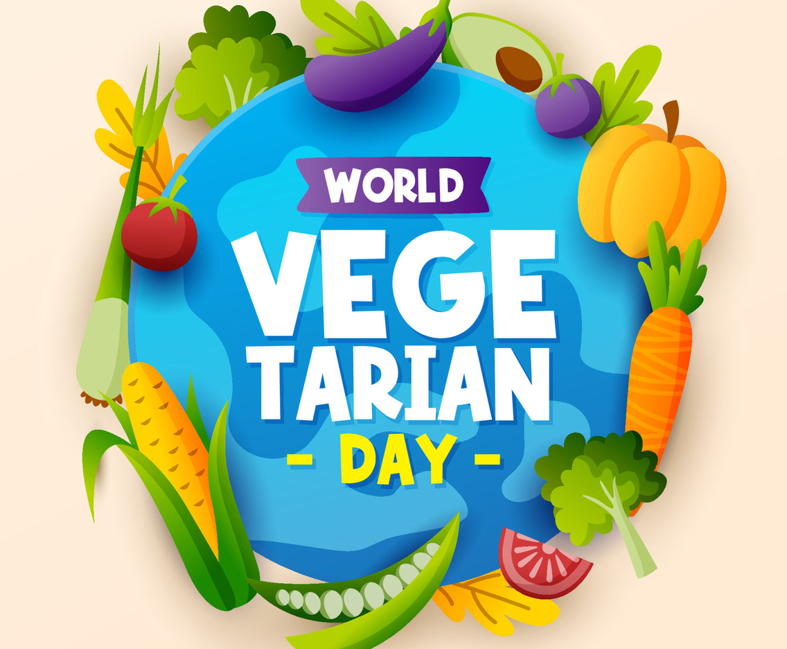 World Vegetarian Concept