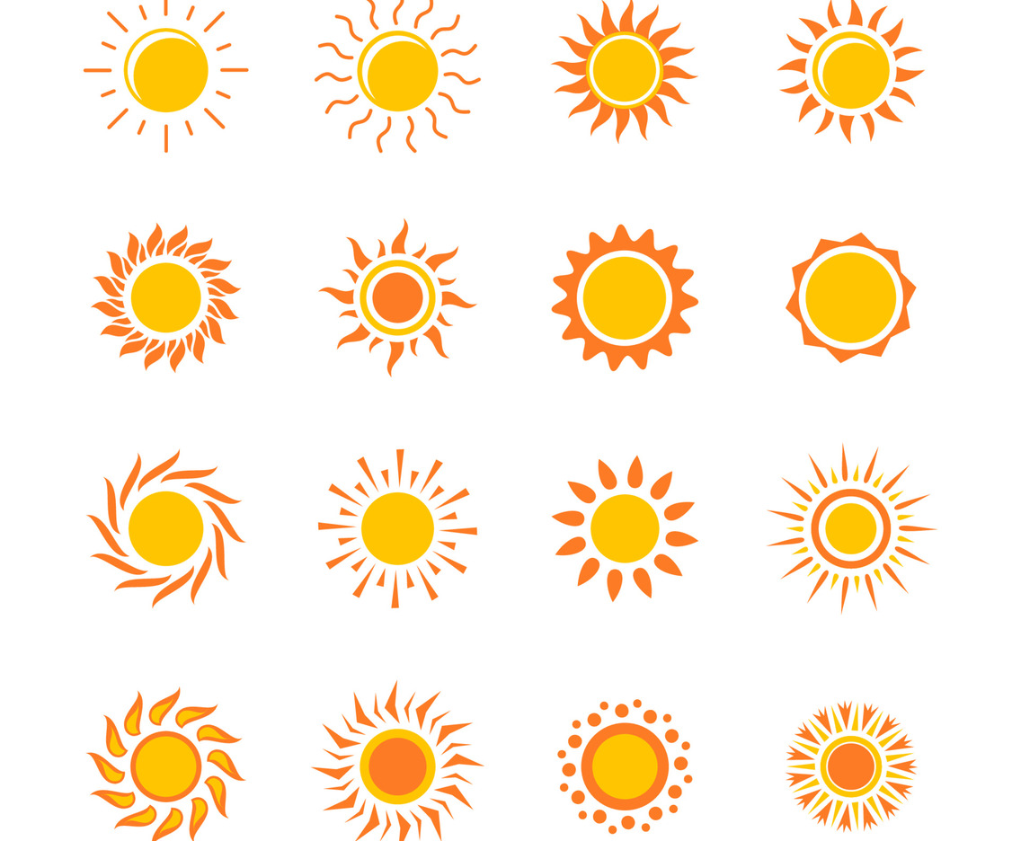 Sunburst Icon Bundle Collection