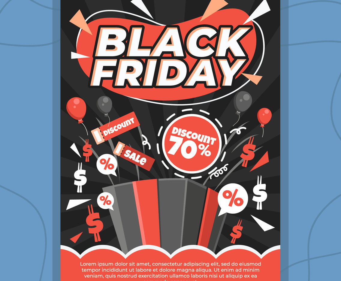 Black Friday Promotion Poster