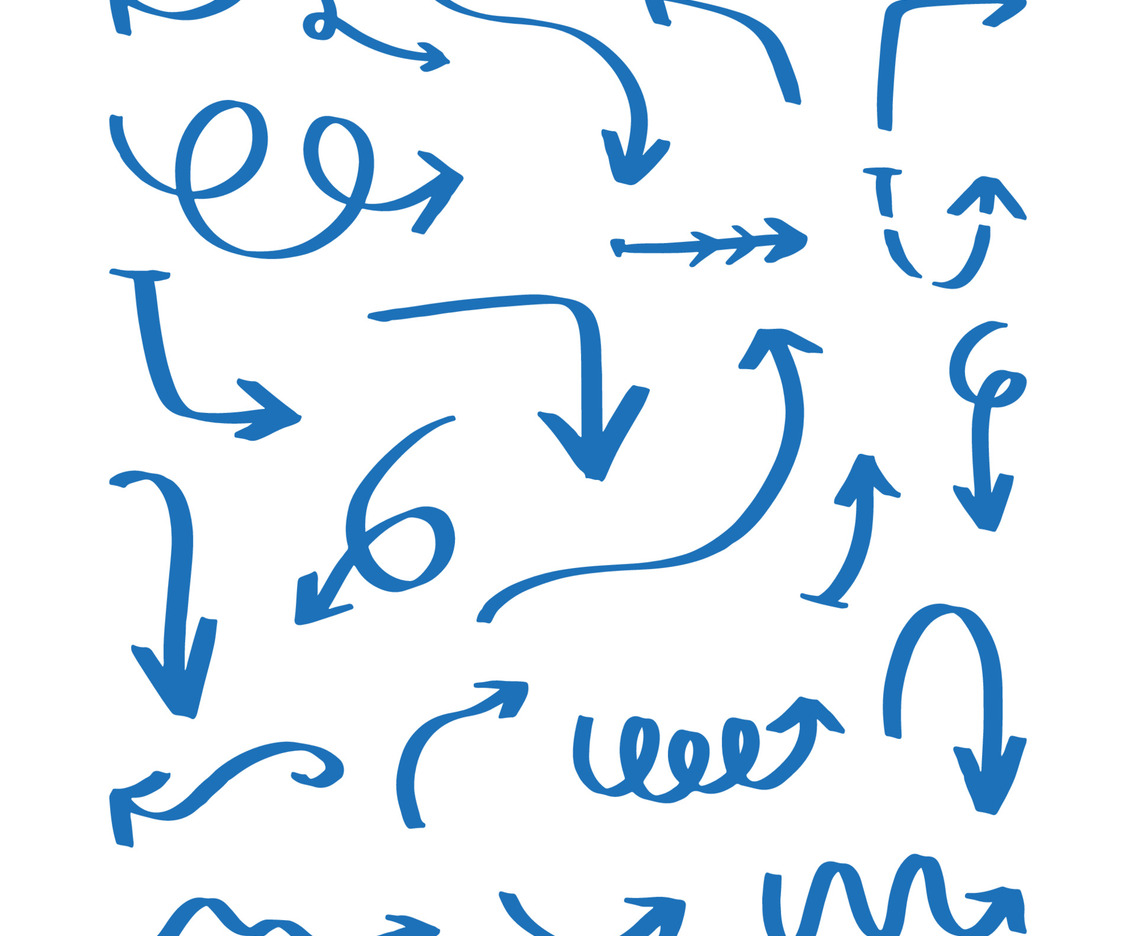 Cute Hand Drawn Arrows Icon Set