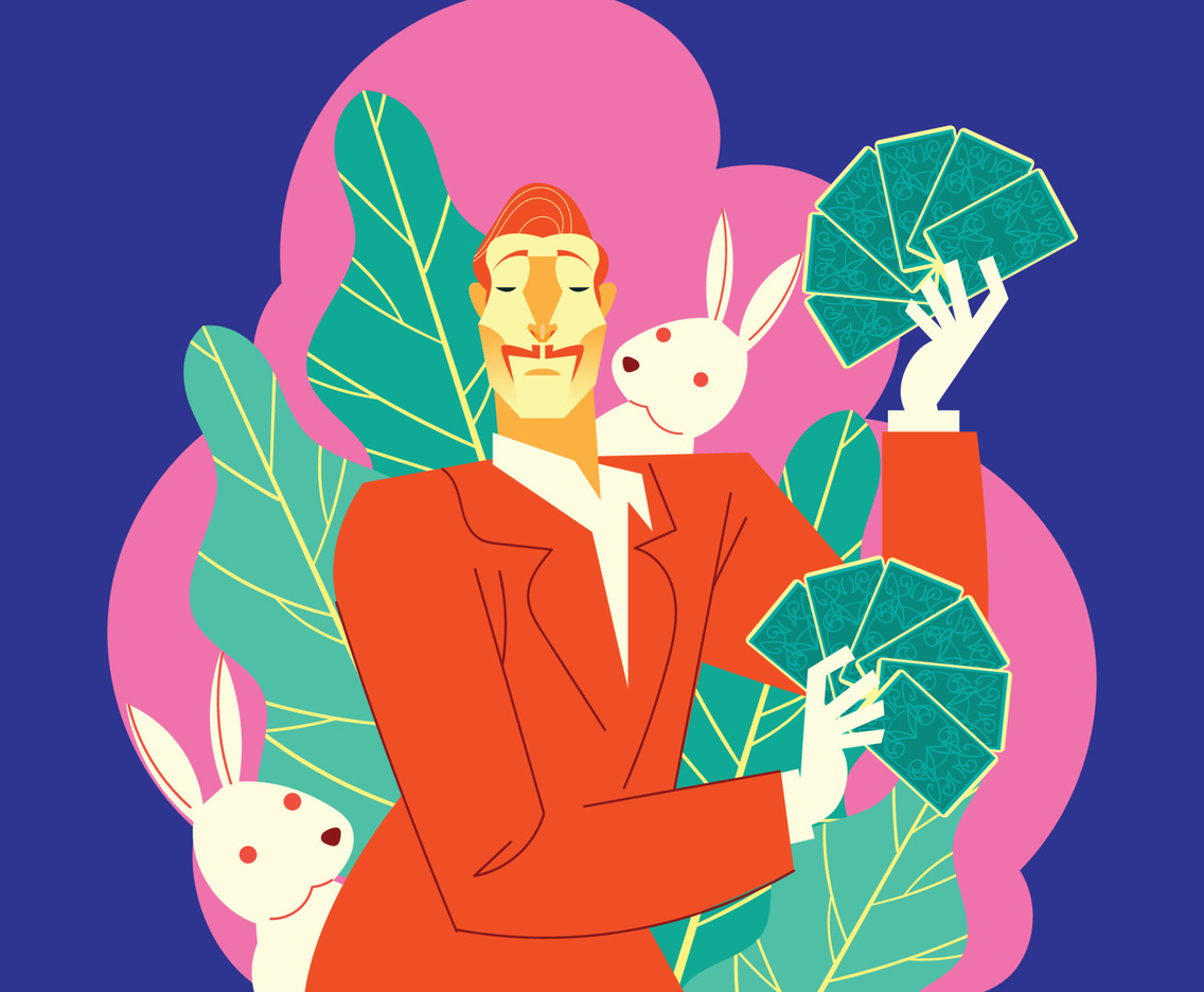 Red Suit Magician