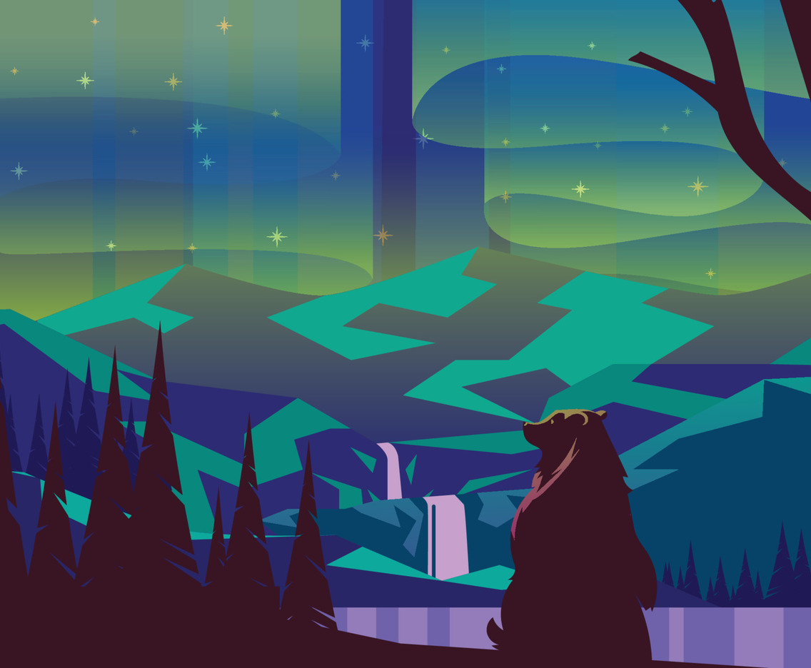 The Northern Light and The Bear
