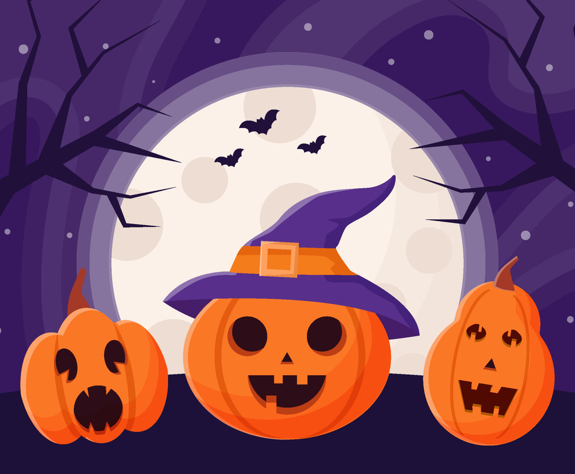 Happy Halloween Pumpkin Jack O Lantern