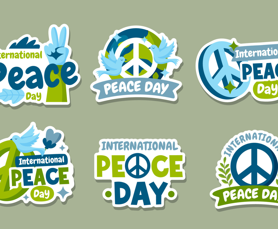 International Peace Day Sticker