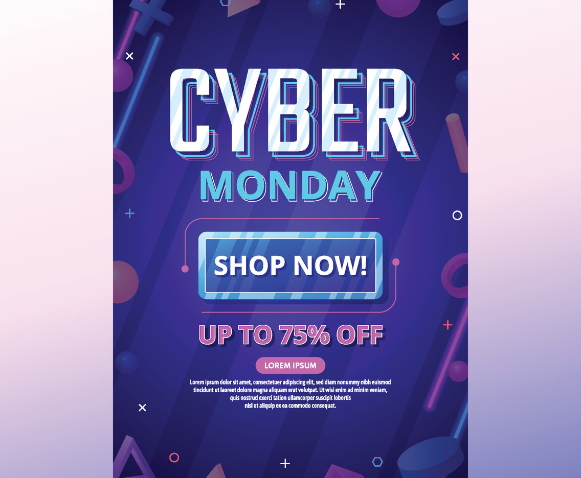 Cyber Monday Poster Template