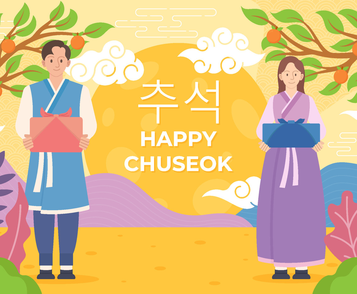 Happy Chuseok Festivity Concept