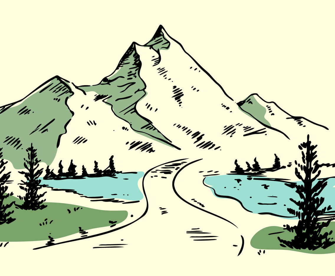 Handdrawn Aesthetics Nature Concept Art
