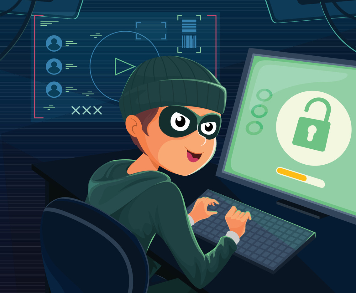 A Hacker Phishing Scam and Attacking Web Security