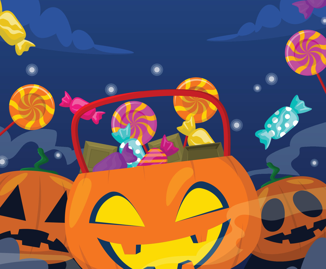 Halloween Trick Or Treat Background