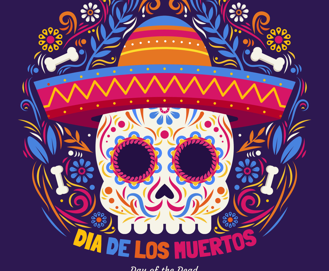 Dia de Los Muertos Background