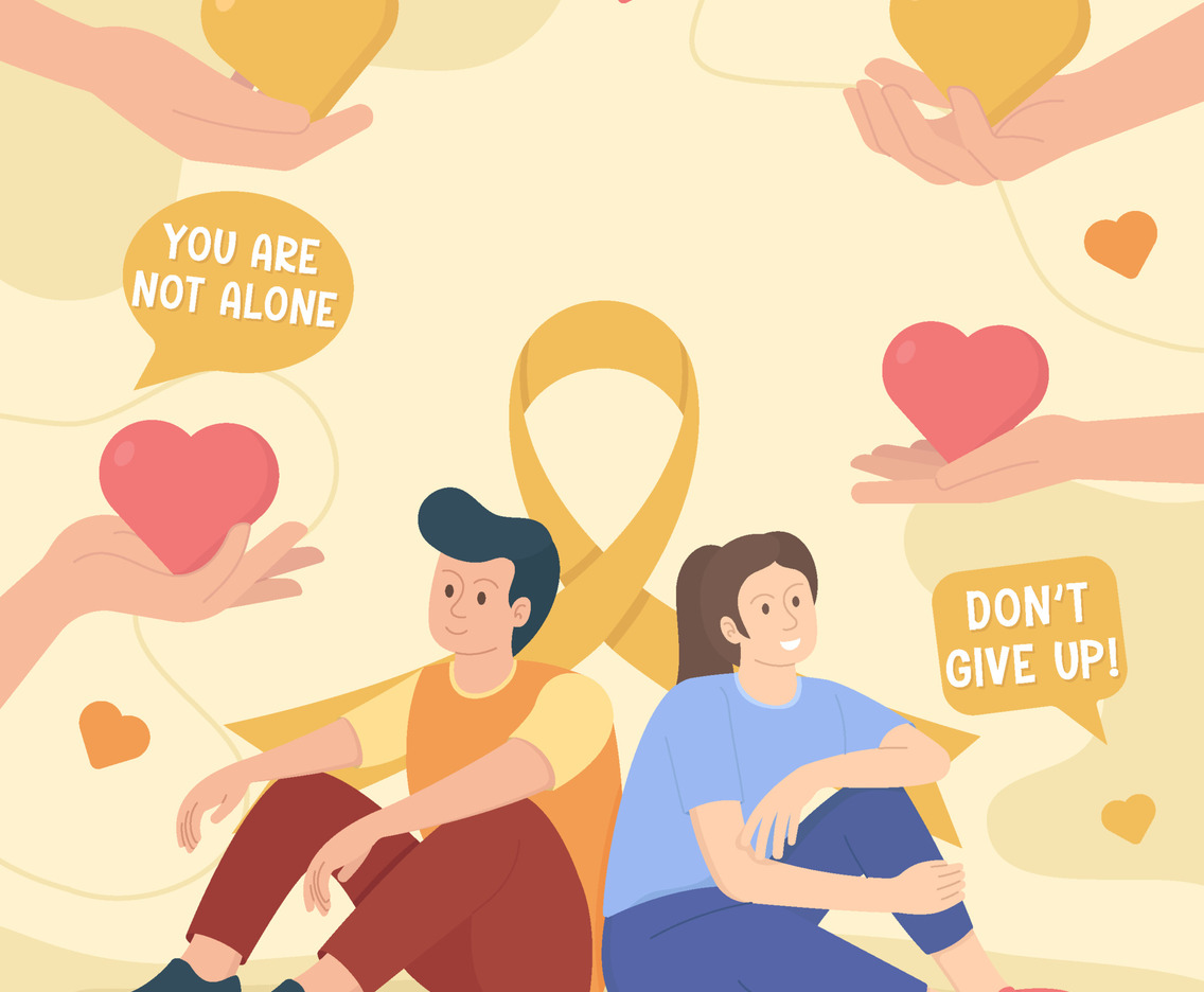 World Suicide Prevention Day Background Concept