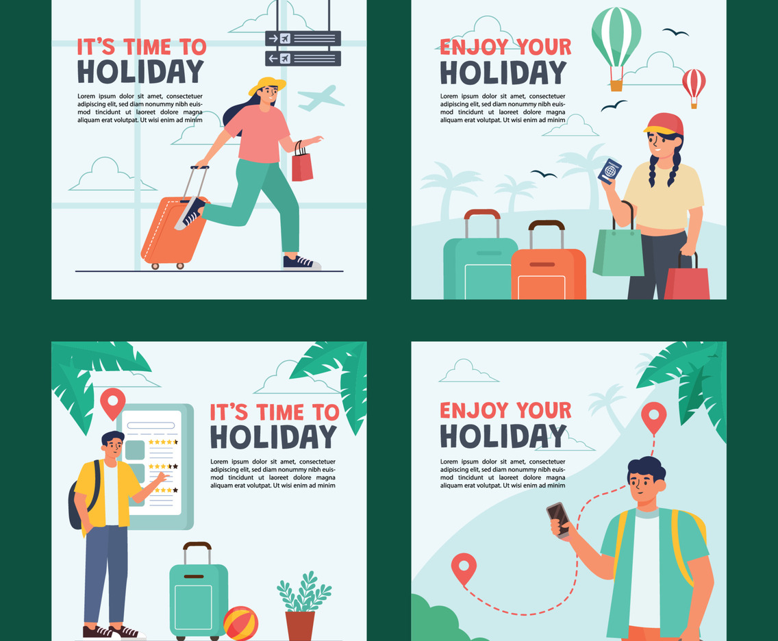 Holiday Activity Social Media Template