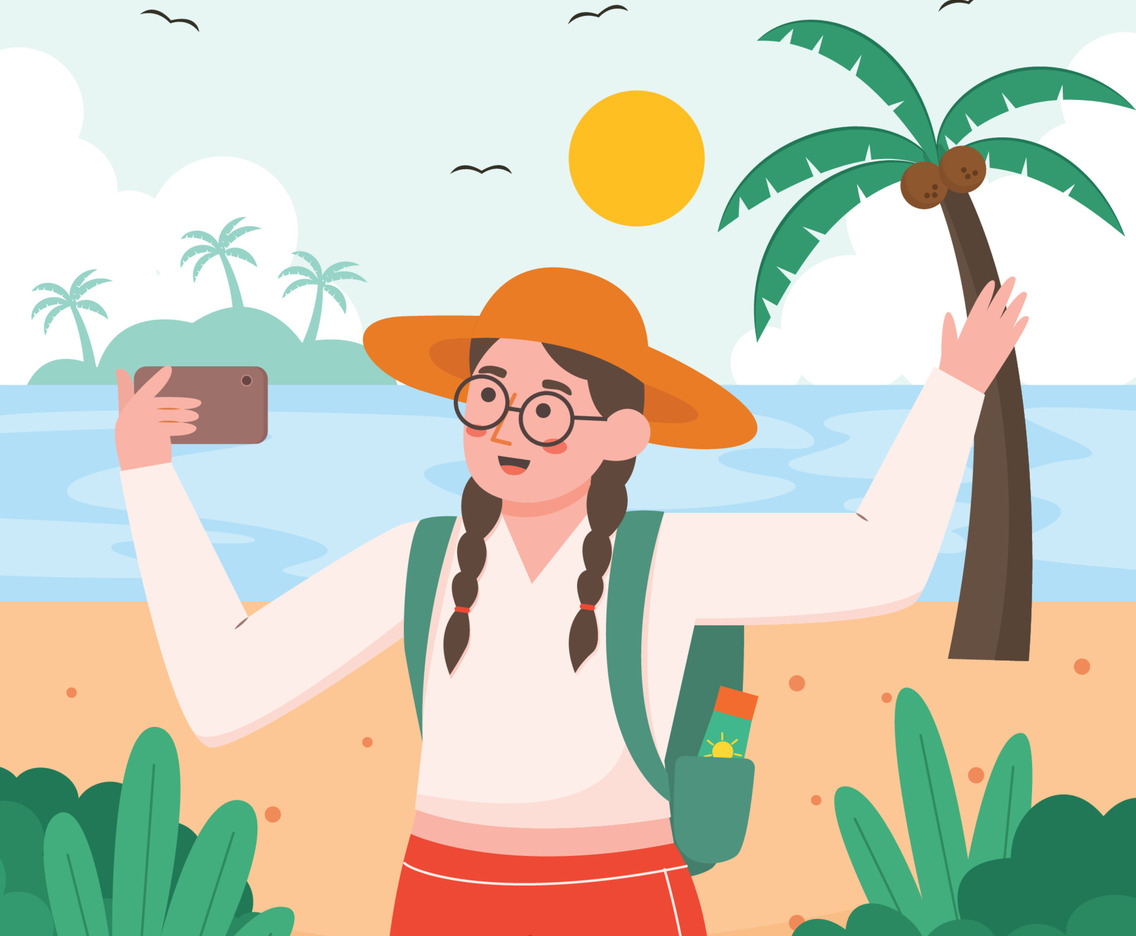 Self Care Beach Vacation