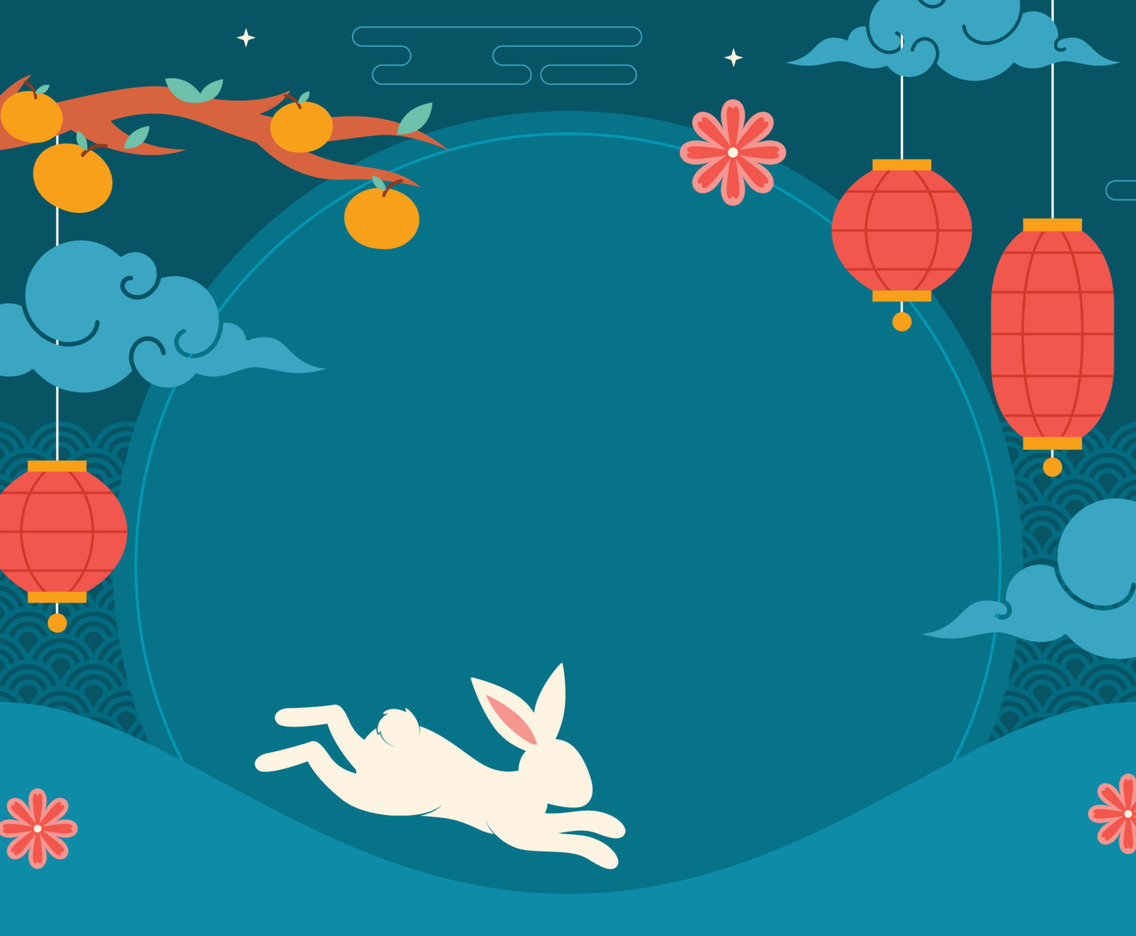 Happy Chuseok Festival Background