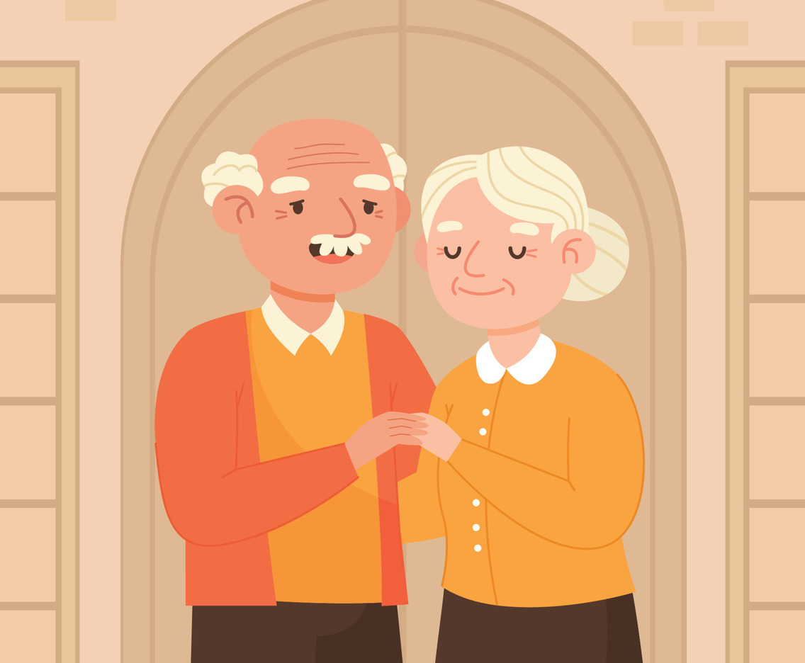 Happy Grandparents Together