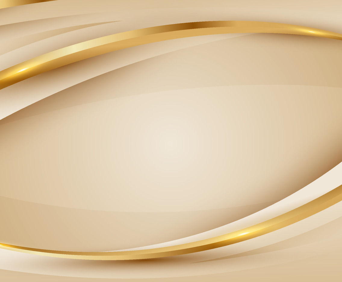 Deluxe Gold White Background