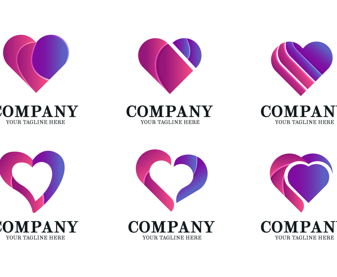Modern Hearth Logo Set Collection