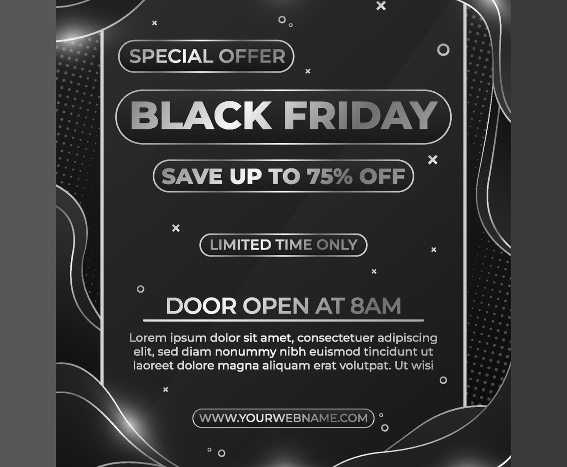 Black Friday Poster Template