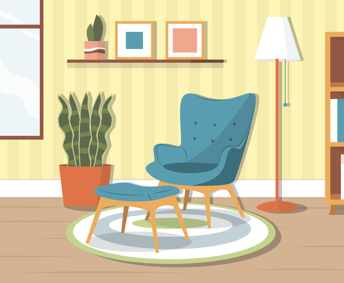 Retro Style Interior
