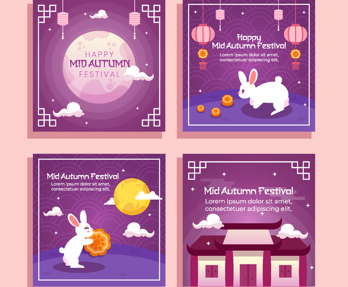 Mid Autumn Moon Festival Social Media