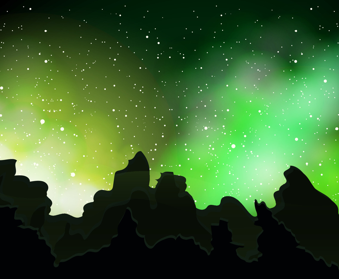Green Milky Way
