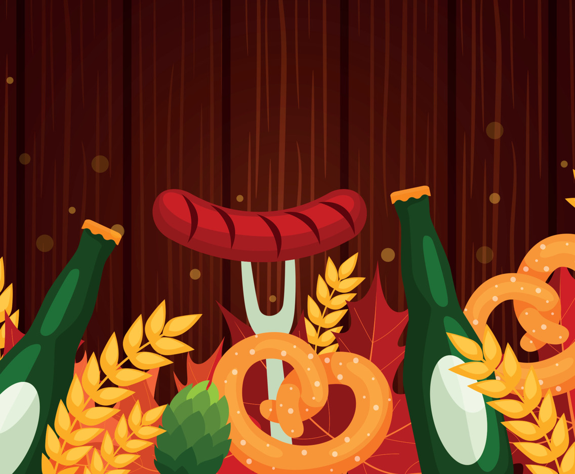 Oktoberfest With Realistic Style