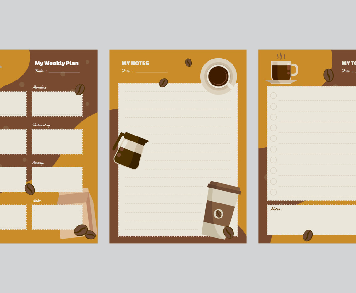 Coffee Journal Template