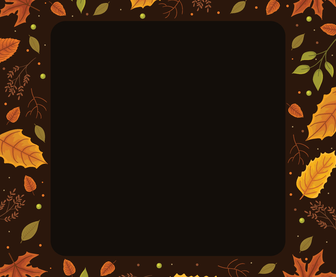 Floral Border Background