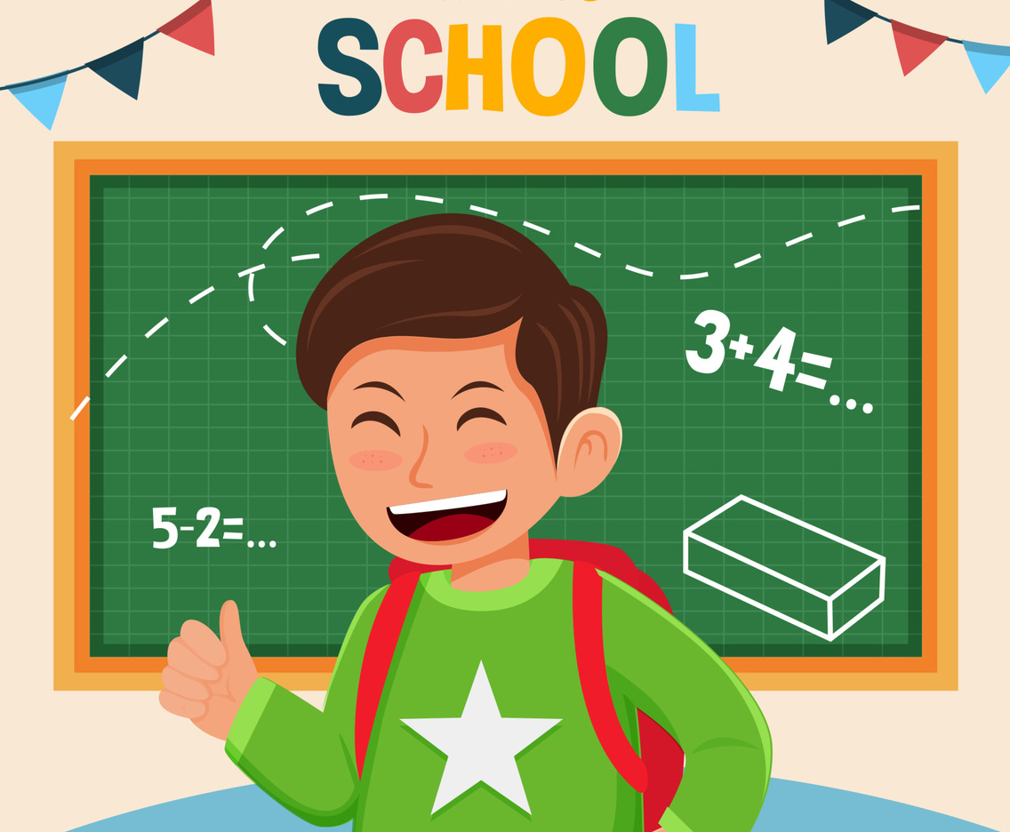 Back to School with Student Concept