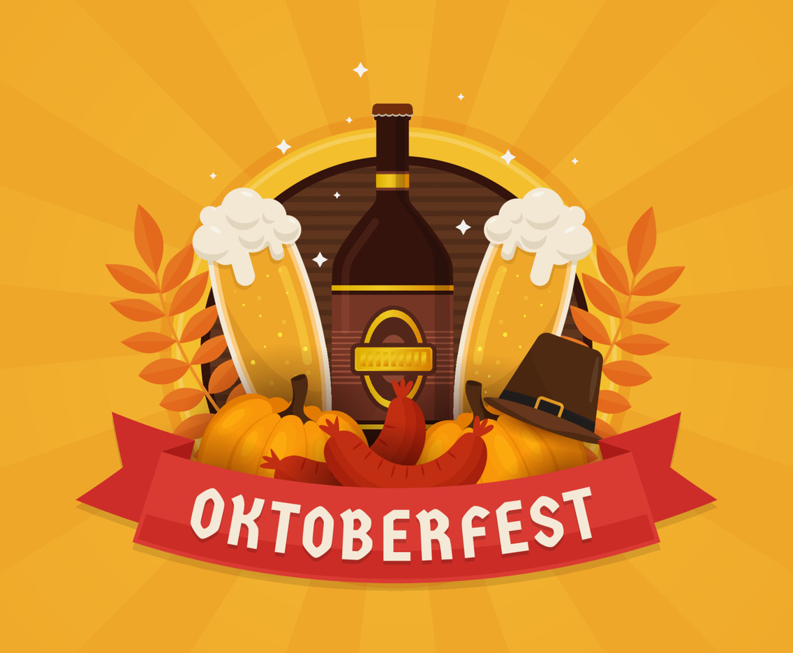 Oktoberfest Beer Background