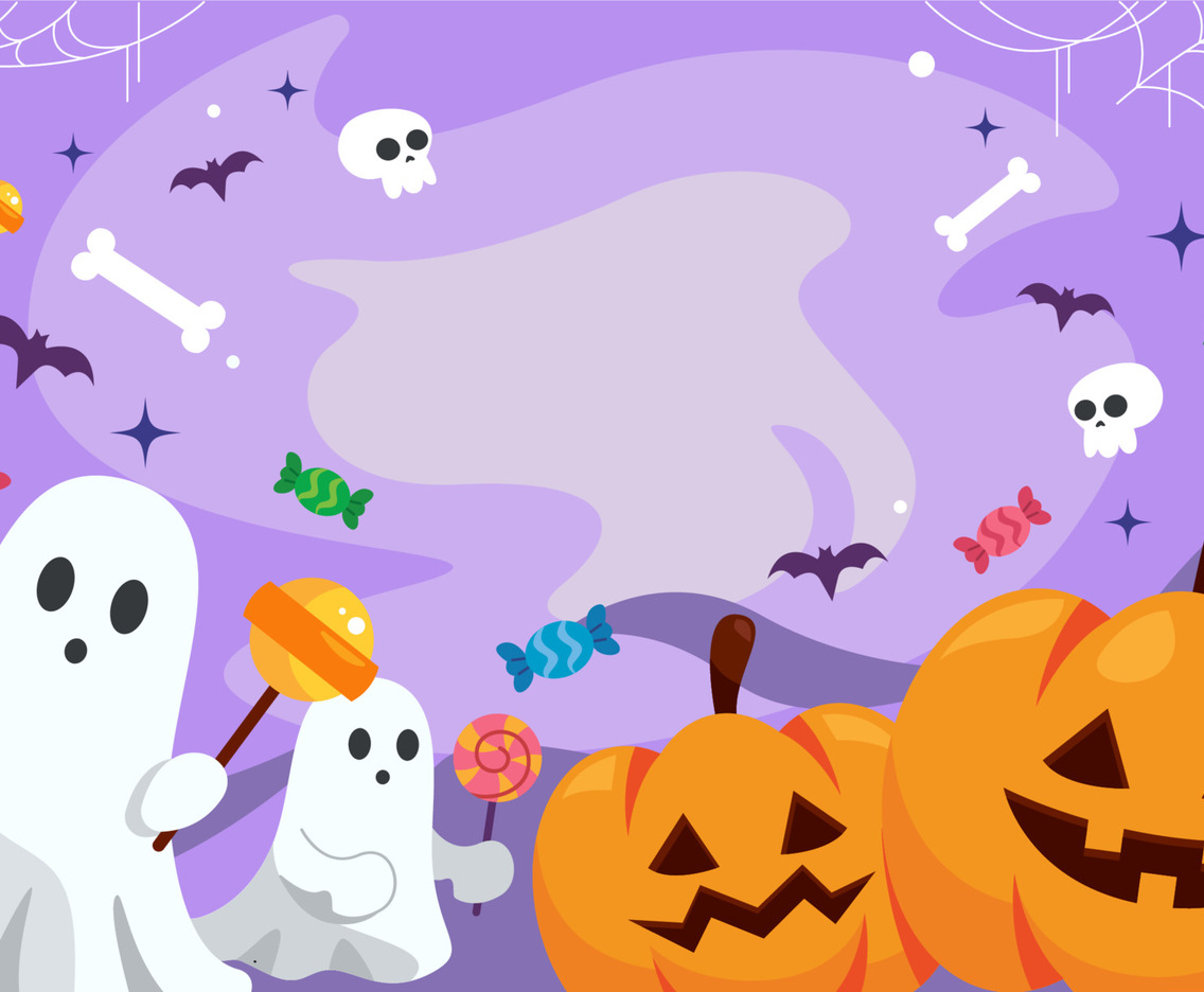 Trick or Treat Template Concept