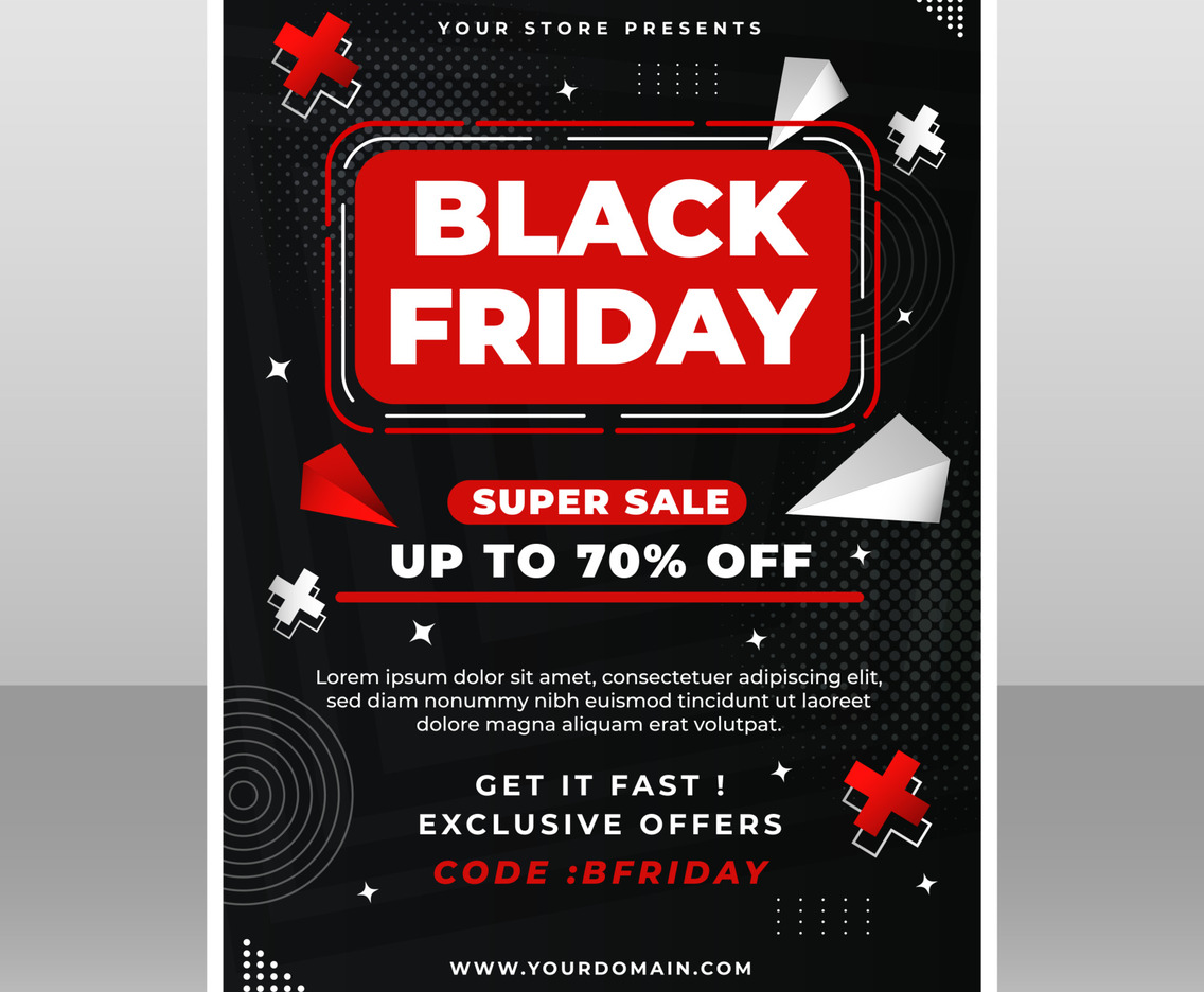 Black Friday Poster Template
