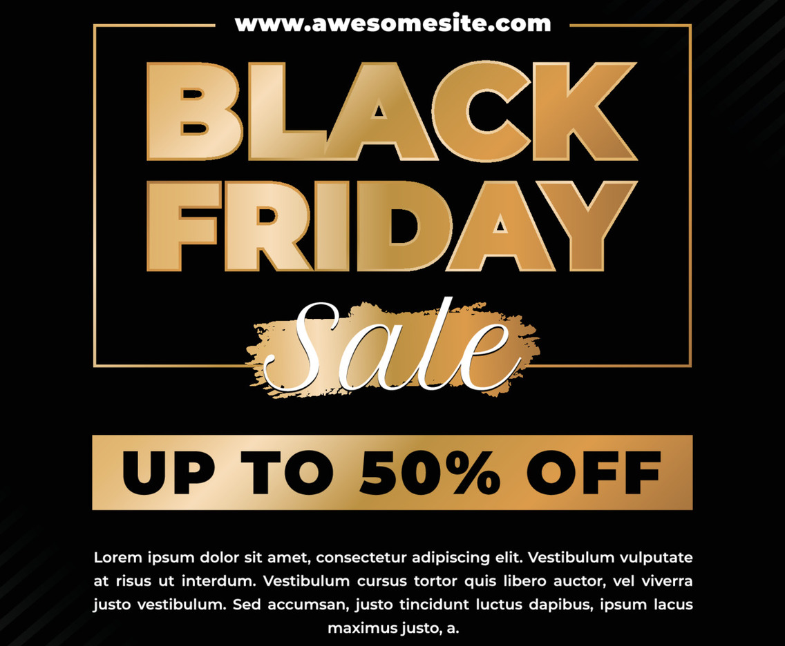 Black Friday Poster Exclusive