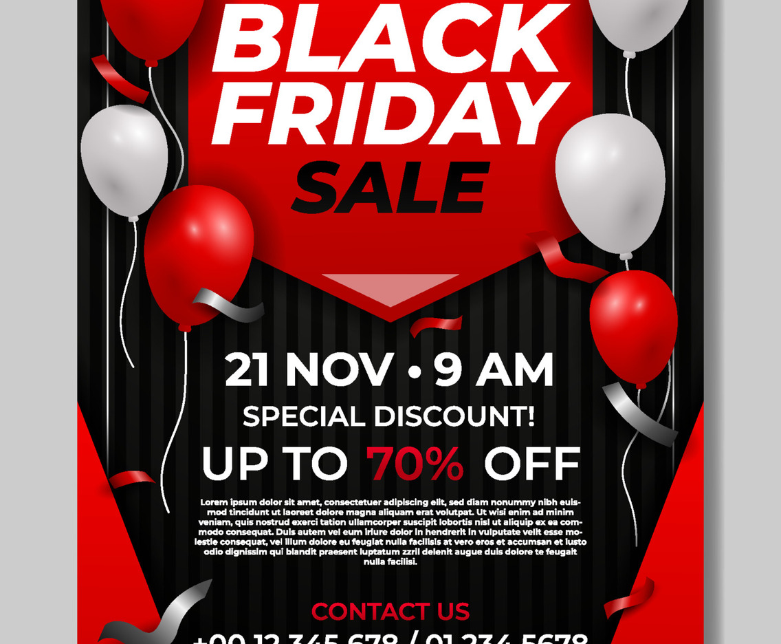 Black Friday Poster Template