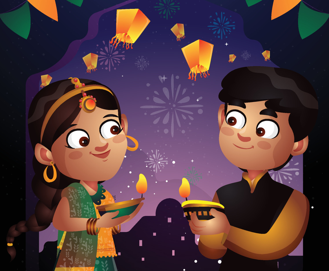 Diwali Background Concept