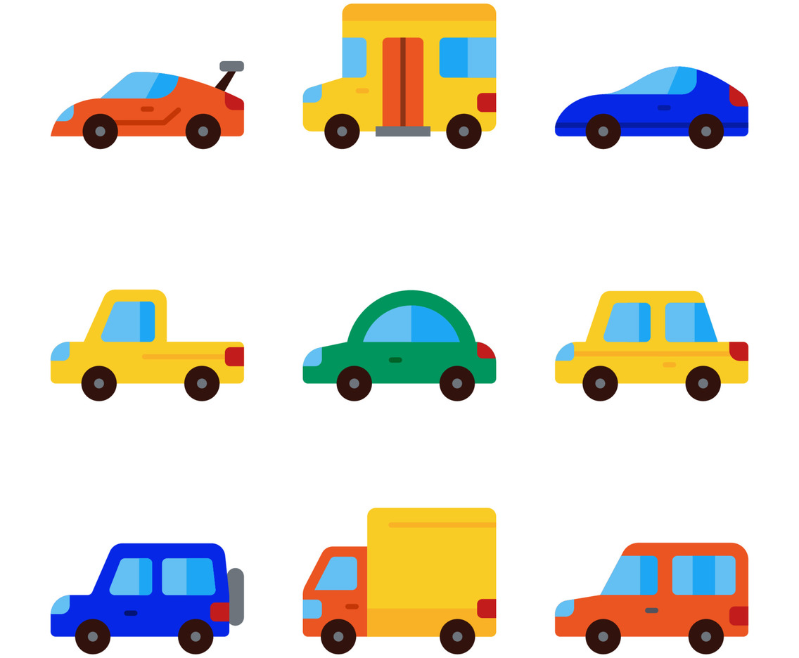 Cars Icon Collections