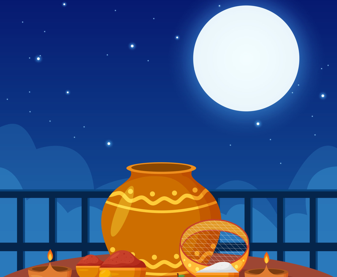 Karwa Chaut Background