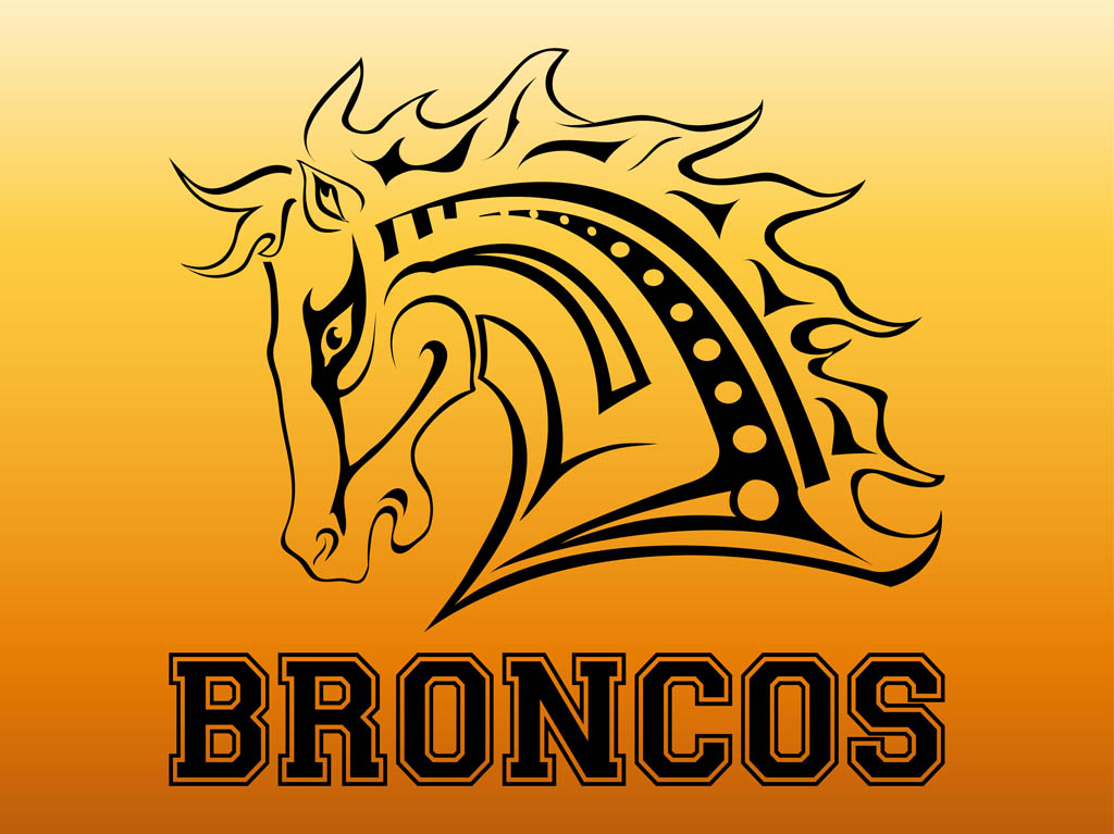 Broncos Emblem / Denver Broncos Emblem Nfl Cotton Fabric Nfl Football