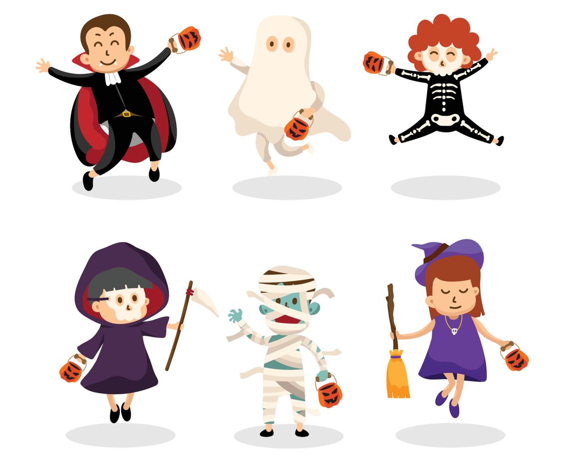 Halloween Trick or Treat Character