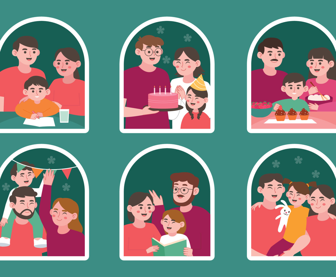 Family Time Sticker Collection