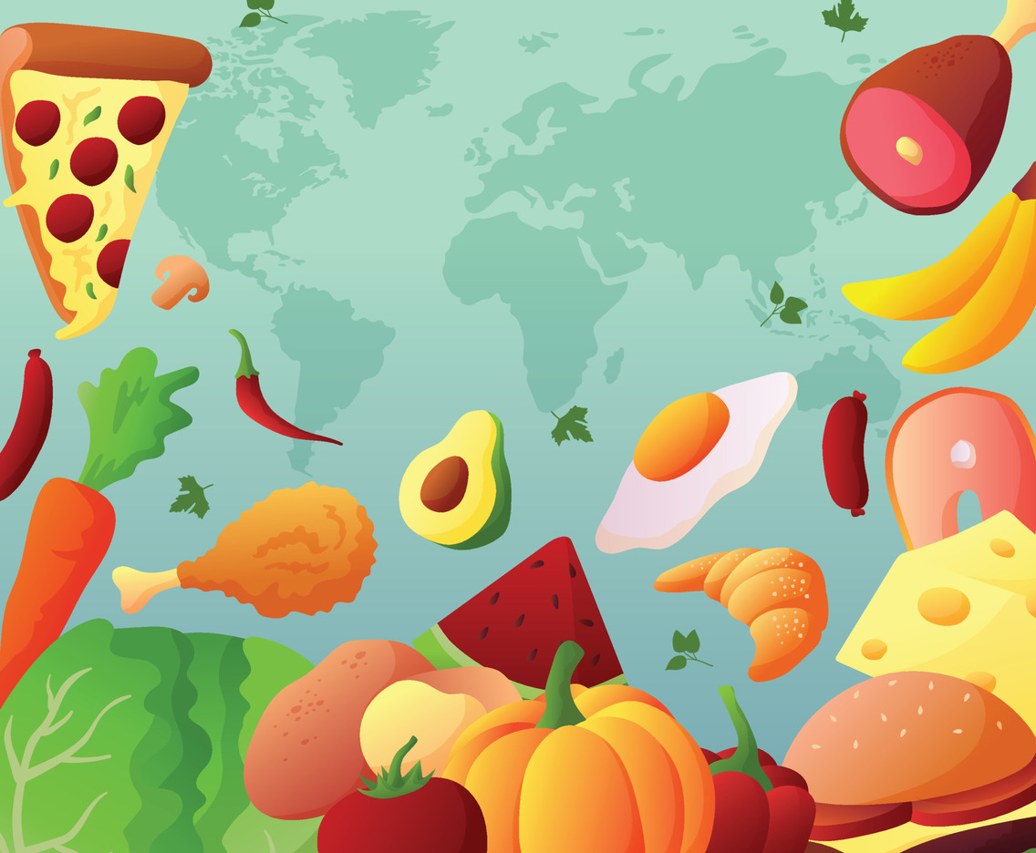 International Food Day Background