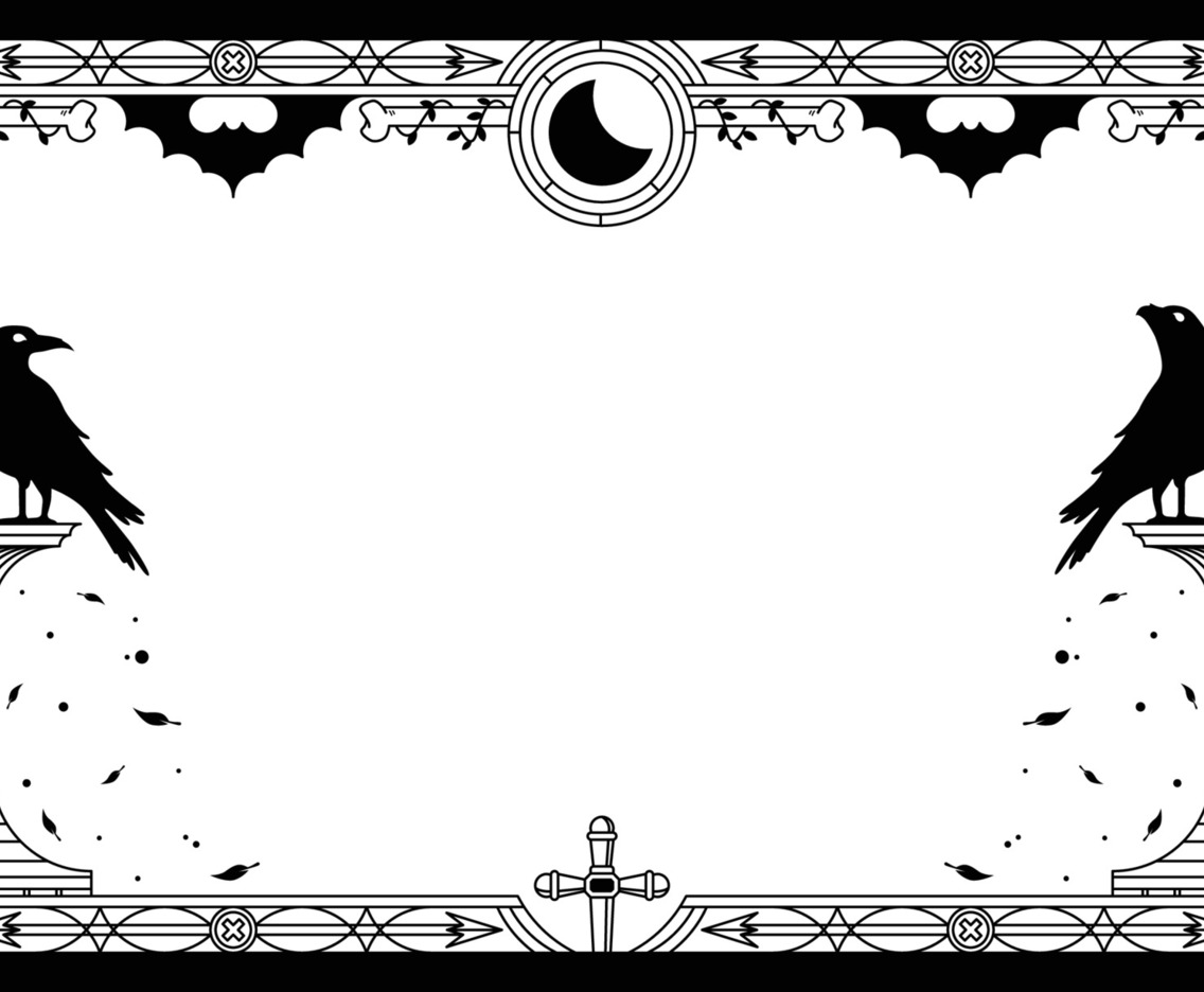 Gothic Aesthetic Background With Authentic Object